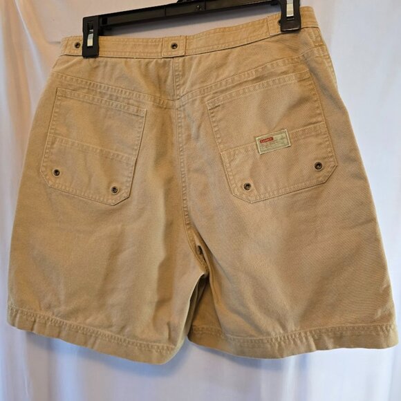 LAUREN RALPH LAUREN SHORTS SIZE 8 BEIGE TAN OUTDOOR UTILITY 100% COTTON - Picture 5 of 7